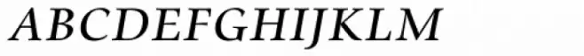 Zapf Renais SB Italic SC