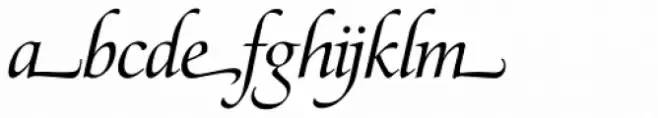 Zapf Renais SH Italic Swash