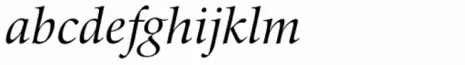 Zapf Renaissance B EF Book Italic