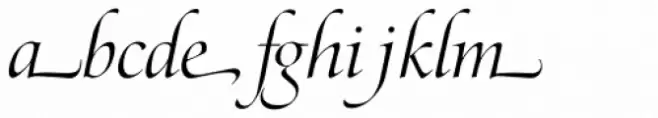 Zapf Renaissance B EF Light Italic Swash