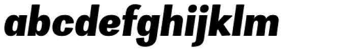 Zega Grot Extrabold Italic