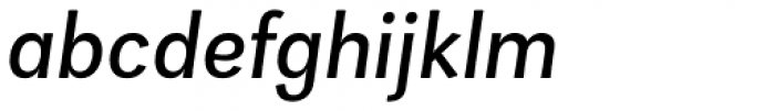 Zega Grot Medium Italic