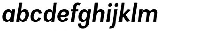 Zega Grot Semibold Italic
