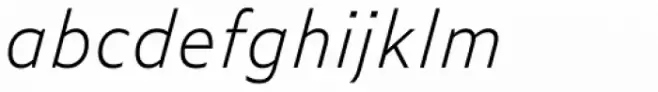Zeitung Pro ExtraLight Italic