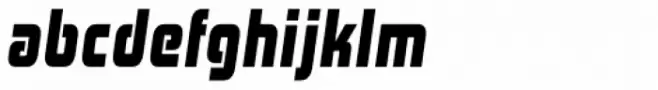 Zekton Condened Black Italic