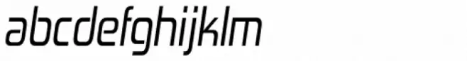 Zekton Condensed Italic