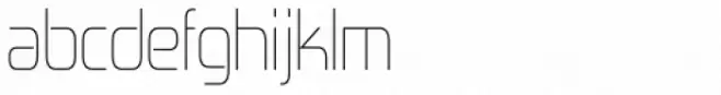 Zekton Condensed UltraLight