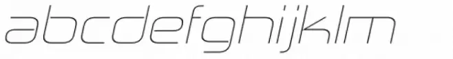 Zekton Extended UltraLight Italic