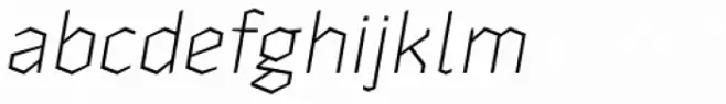 Zenga Light Italic