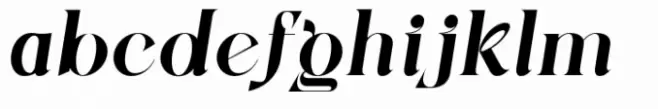 Zenoa Bold Italic