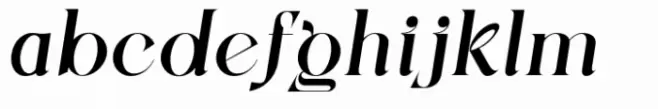 Zenoa Semi Bold Italic