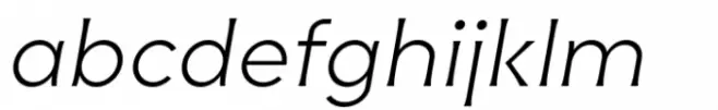 Zerno Light Italic