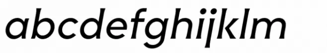 Zerno Medium Italic