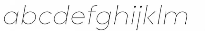 Zerno Thin Italic