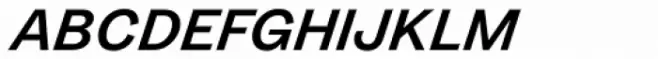 Zierde Grotesk Medium Italic