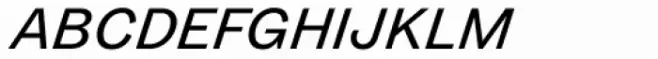 Zierde Grotesk Regular Italic