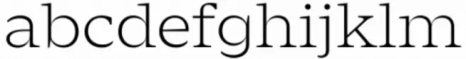 Zin Serif Extended Light