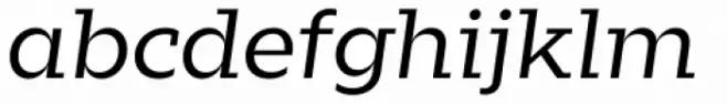 Zin Slab Extended Regular Italic
