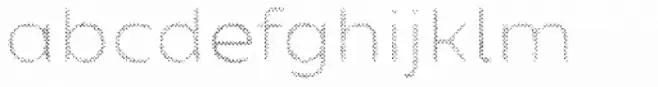 Zing Sans Rust Regular FIll Halftone A