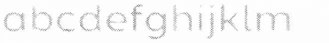 Zing Sans Rust Semibold FIll Halftone A