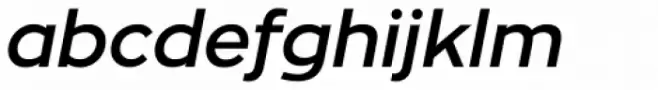Zona Pro Semi Bold Italic