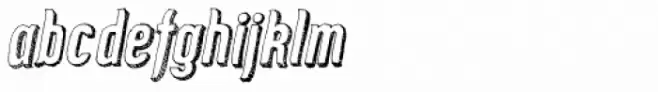 Zoo 300 Sketch Shadow Bold Italic
