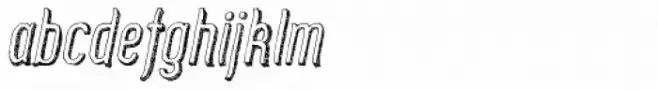 Zoo 300 Sketch Shadow Italic