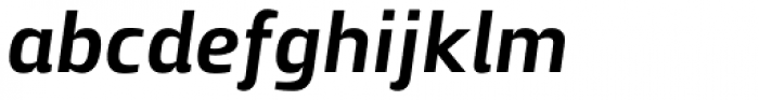 Zosimo Bold Italic