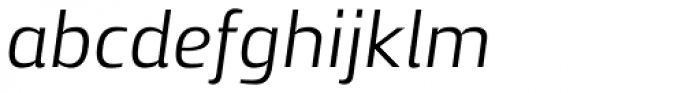 Zosimo Pro Light Italic