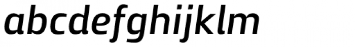 Zosimo Std DemiBold Italic