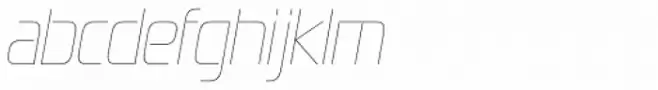 Zrnic UltraLight Italic