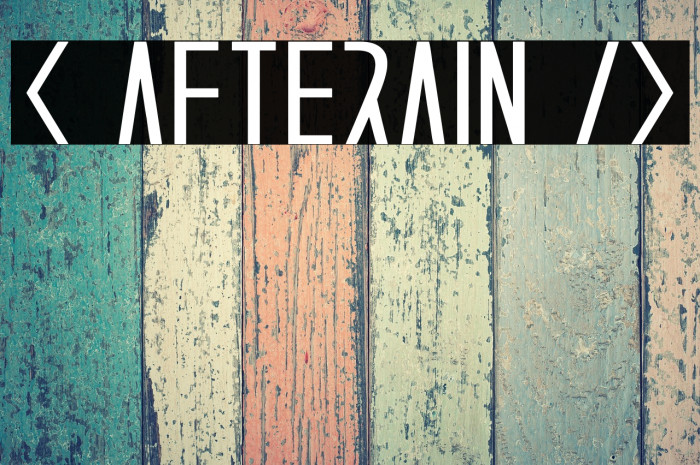 < AFTERAIN /> Example 1