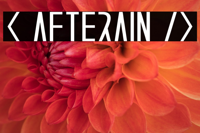 < AFTERAIN /> Example 2