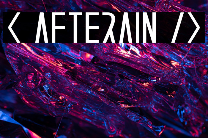 < AFTERAIN /> Example 3