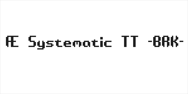 Æ Systematic TT -BRK- Logo