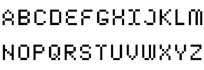 00 Starmap Truetype Font Litere mari
