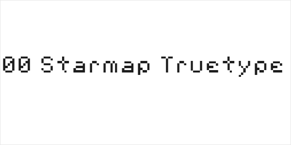 00 Starmap Truetype Logo