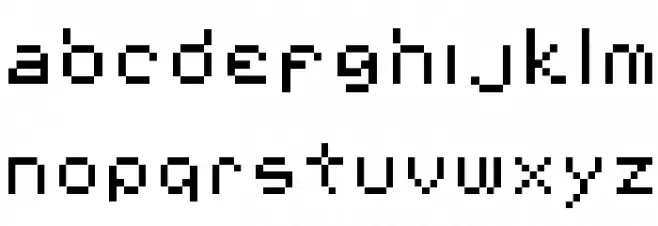 00 Starmap Truetype Font Litere mici