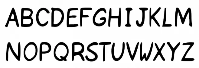 000_INSOMNIAC_COMIC_DIALOGUE Schriftart Groß