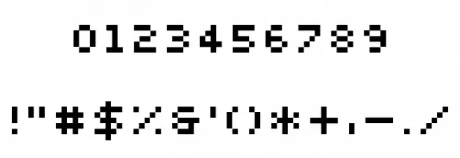 000webfont Font OTHER CHARS