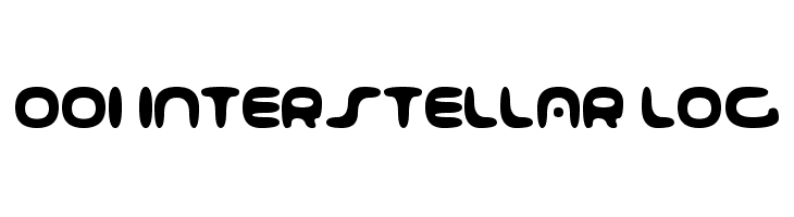 001 Interstellar Log Fonte