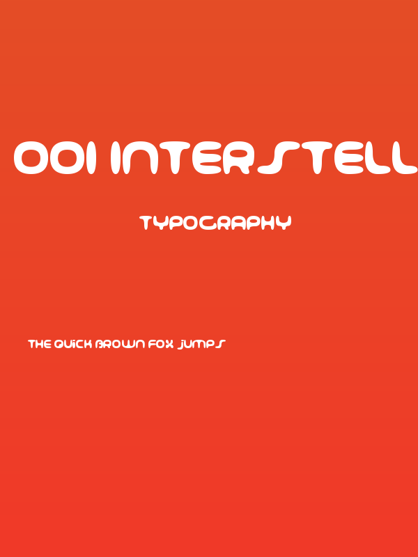 001 Interstellar Log Poster