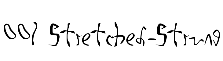 001 Stretched-Strung لخطوط تنزيل