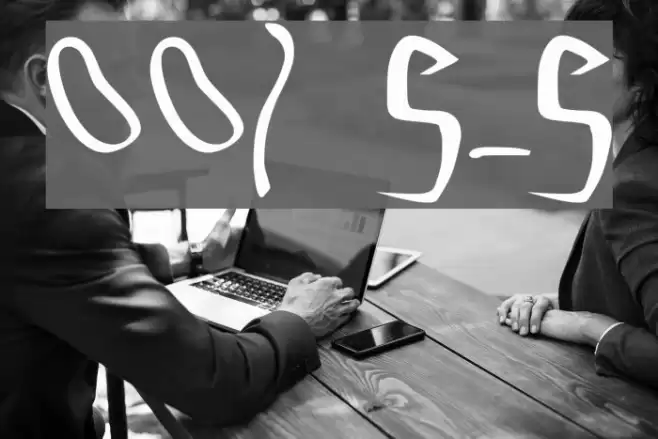 001 Stretched-Strung Schriftart examples