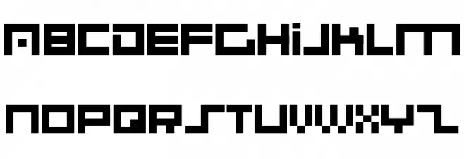 001 System Analysis Bold Schriftart Kleinbuchstaben