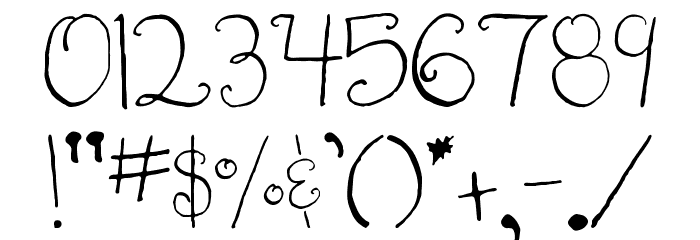 003 Anna Caps Font OTHER CHARS