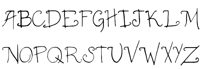 003 Anna Caps Font LOWERCASE