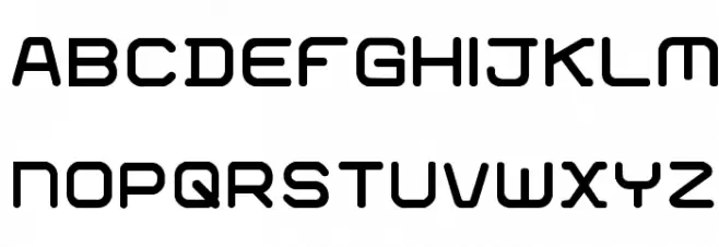 01 DigitGraphics 字体 大写
