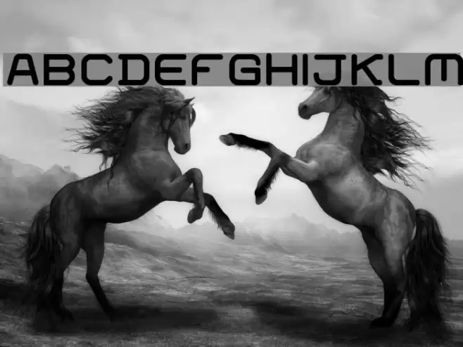 01 DigitGraphics Font examples