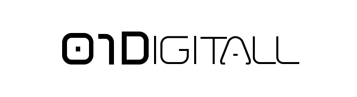 01 Digitall Font